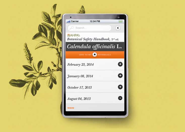 Mobile website application sample