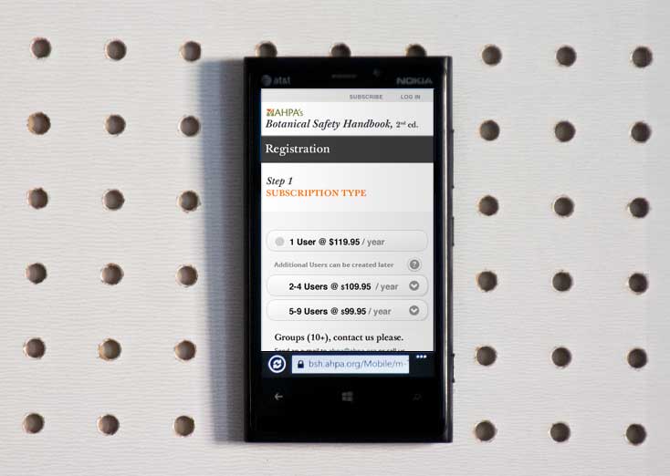 Mobile UI strategy sample