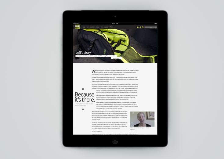 Shopify web design sample